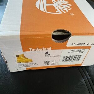 Timberland Kids' Yellow Waterproof Boots